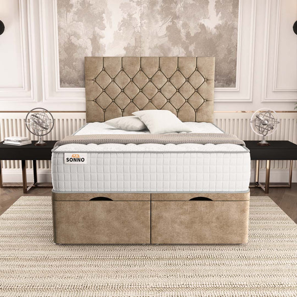 Seville Chesterfield Ottoman Divan Bed