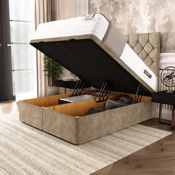 Seville Chesterfield Ottoman Divan Bed