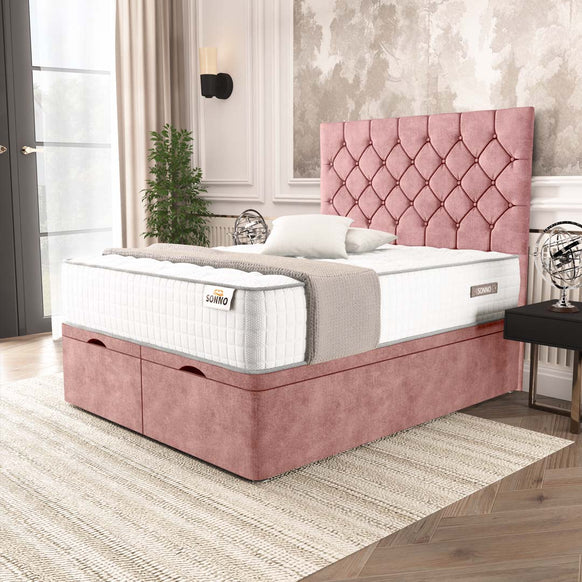 Seville Chesterfield Ottoman Divan Bed