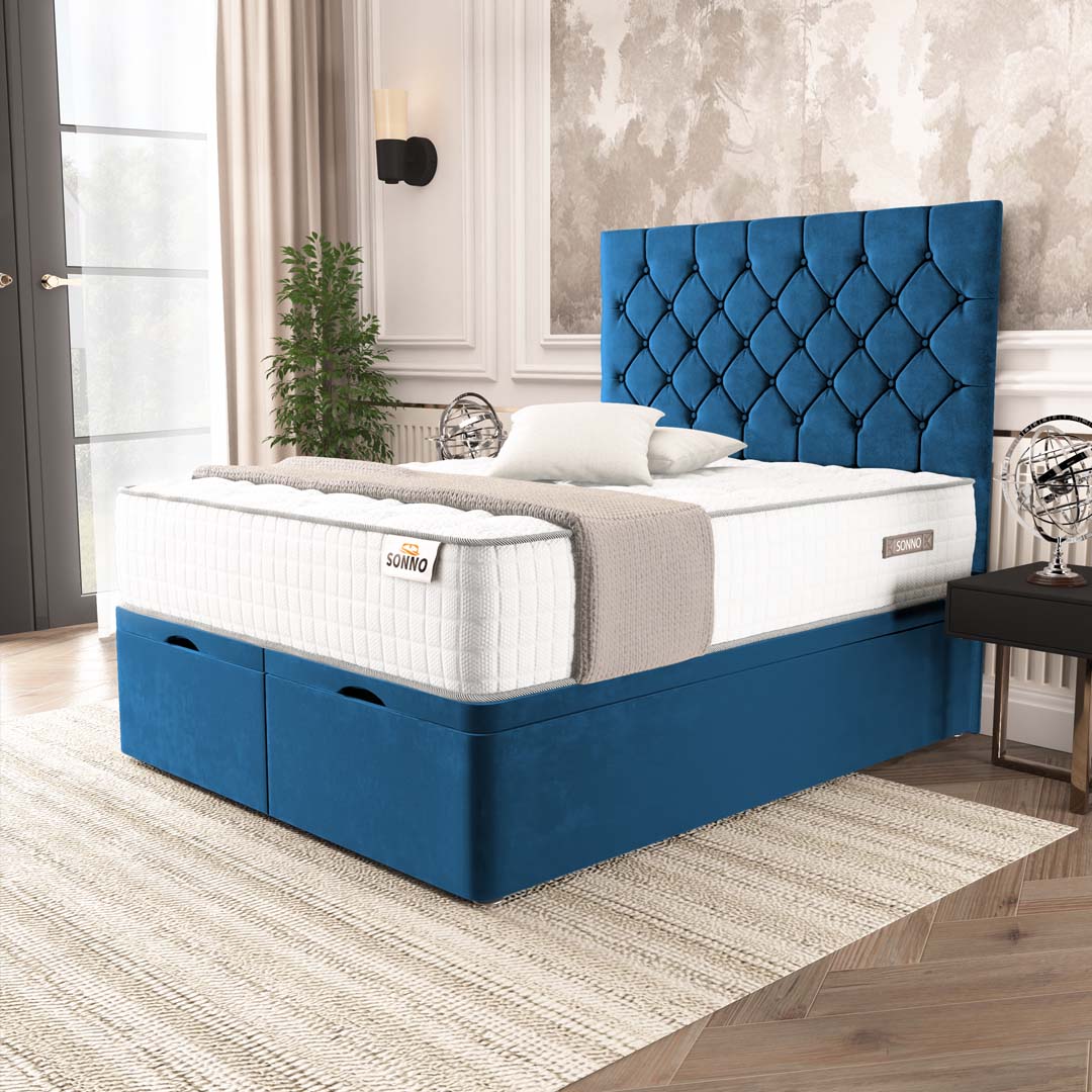 Seville Chesterfield Ottoman Divan Bed