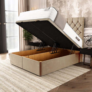 Seville Chesterfield Ottoman Divan Bed