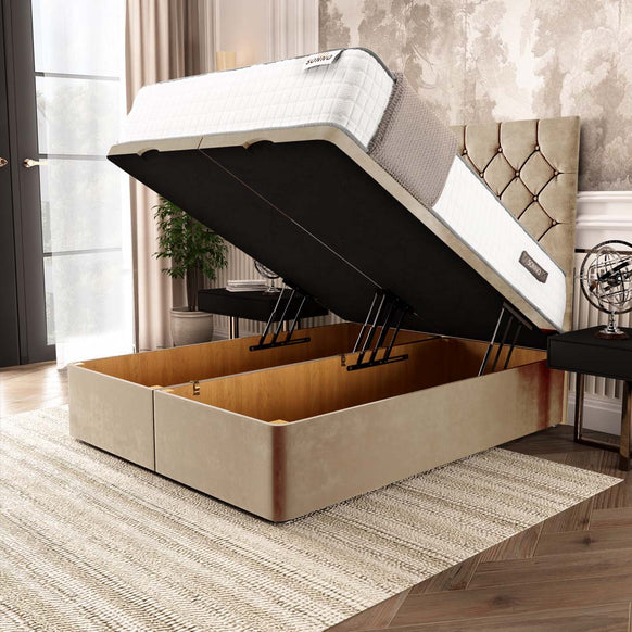 Seville Chesterfield Ottoman Divan Bed