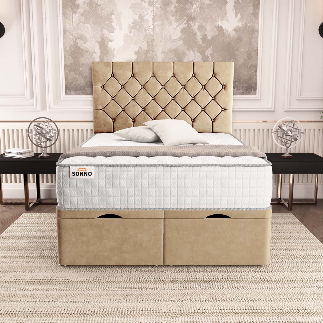 Seville Chesterfield Ottoman Divan Bed