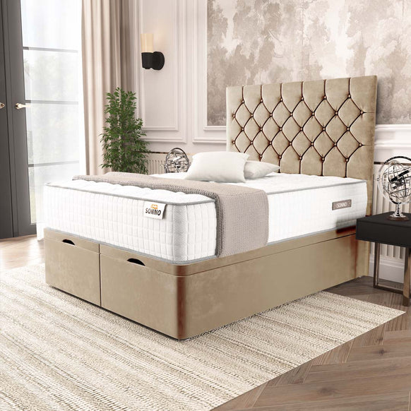 Seville Chesterfield Ottoman Divan Bed
