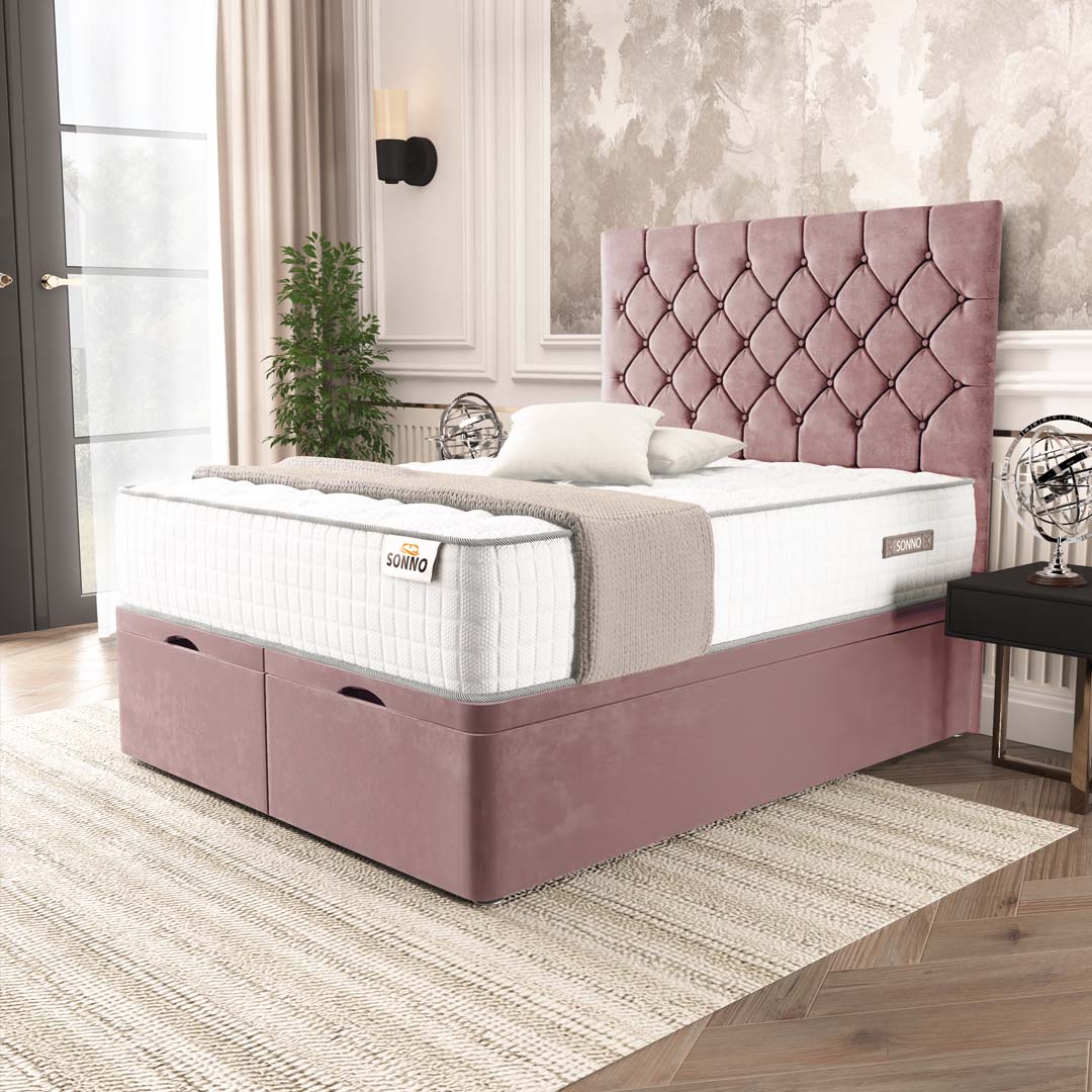 Seville Chesterfield Ottoman Divan Bed