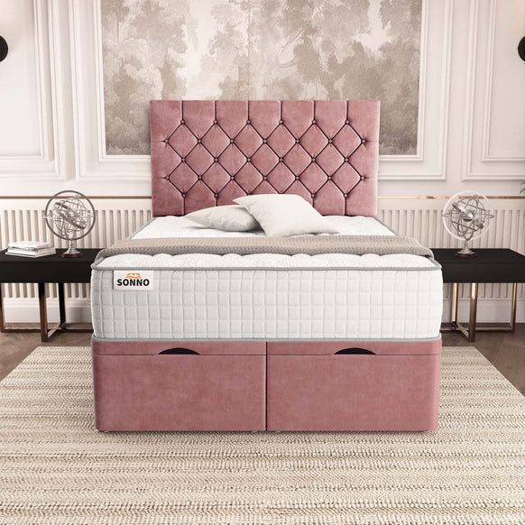 Seville Chesterfield Ottoman Divan Bed