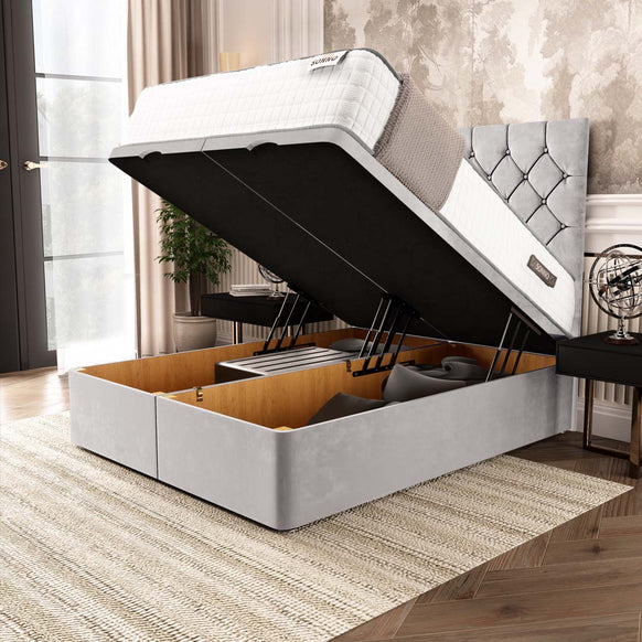Seville Chesterfield Ottoman Divan Bed