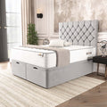 Seville Chesterfield Ottoman Divan Bed