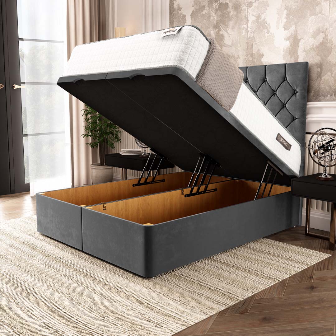 Seville Chesterfield Ottoman Divan Bed