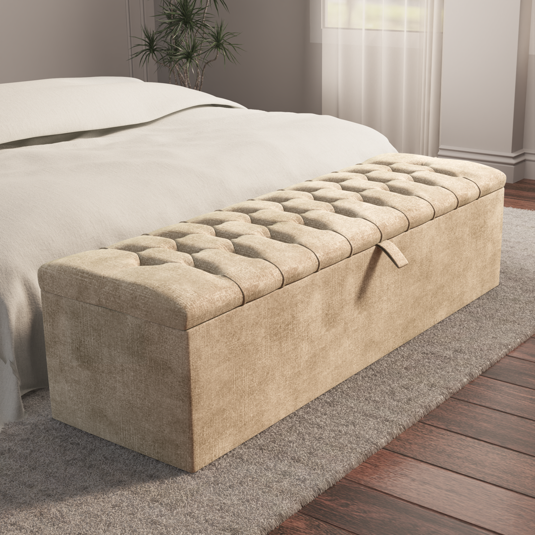 Chesterfield Ottoman Storage Box