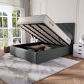 Chicago Upholstered Ottoman Bed