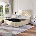 Chicago Upholstered Ottoman Bed
