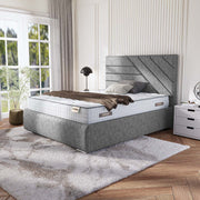 Chicago Upholstered Ottoman Bed