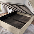 Chicago Upholstered Ottoman Bed