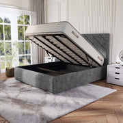 Chicago Upholstered Ottoman Bed