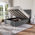 Chicago Upholstered Ottoman Bed