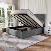 Chicago Upholstered Ottoman Bed