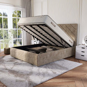 Chicago Upholstered Ottoman Bed
