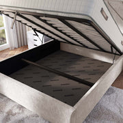 Chicago Upholstered Ottoman Bed