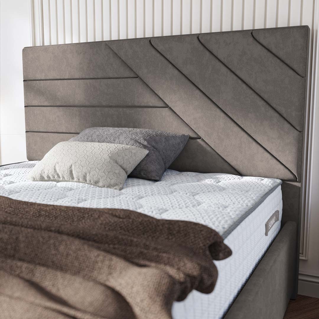 Chicago Upholstered Ottoman Bed