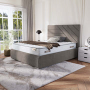 Chicago Upholstered Ottoman Bed