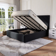 Chicago Upholstered Ottoman Bed