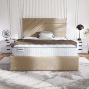 Chicago Upholstered Ottoman Bed
