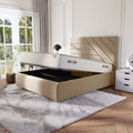Chicago Upholstered Ottoman Bed