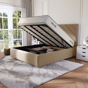 Chicago Upholstered Ottoman Bed