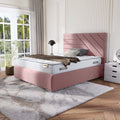 Chicago Upholstered Ottoman Bed