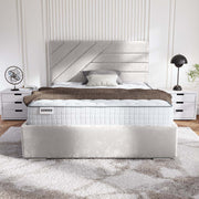 Chicago Upholstered Ottoman Bed