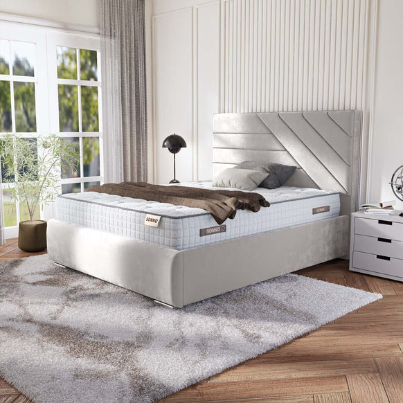Chicago Upholstered Ottoman Bed