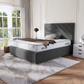 Chicago Upholstered Ottoman Bed