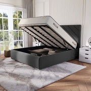 Chicago Upholstered Ottoman Bed