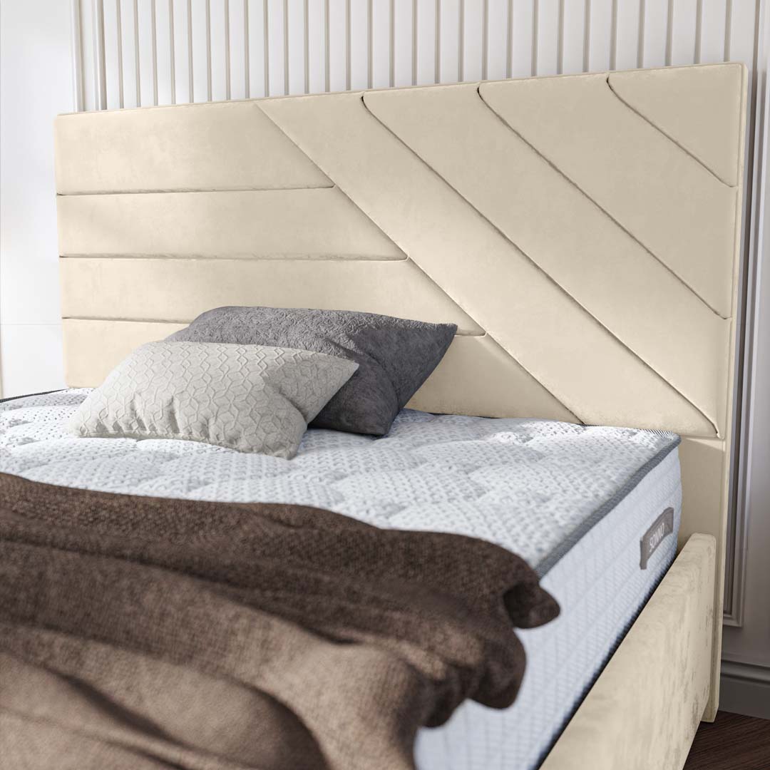 Chicago Upholstered Ottoman Bed