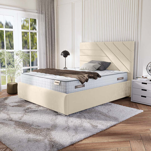 Chicago Upholstered Ottoman Bed