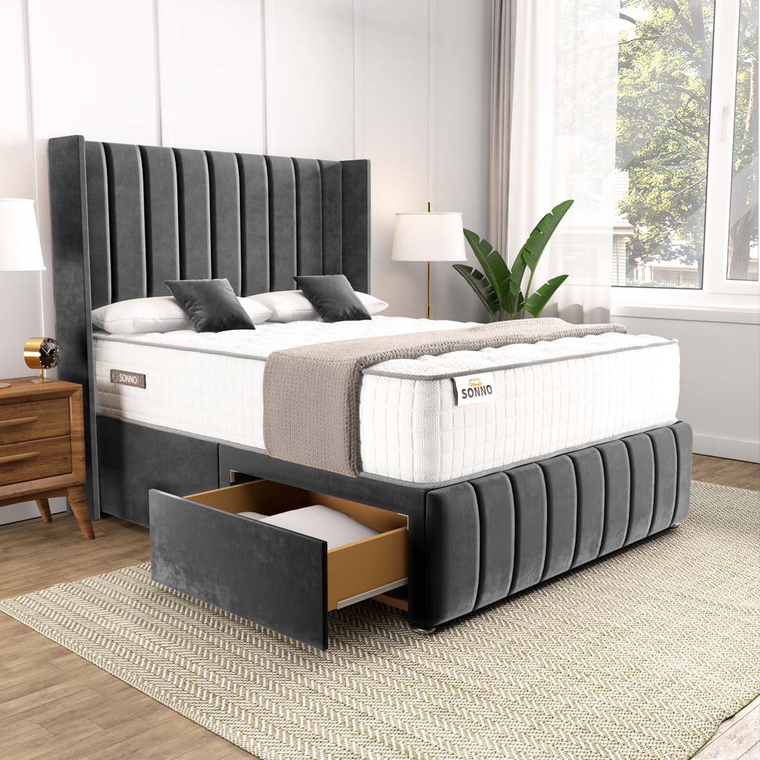 Cidra Wingback Divan Bed