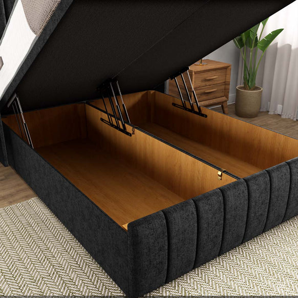 Cidra Wingback Ottoman Divan Bed