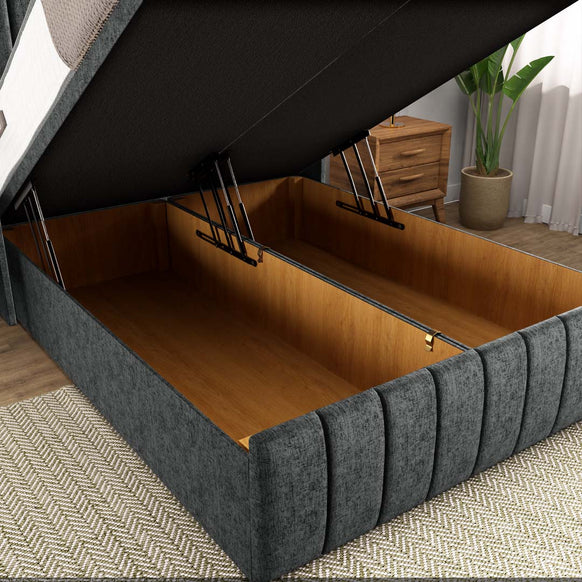Cidra Wingback Ottoman Divan Bed