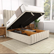 Cidra Wingback Ottoman Divan Bed