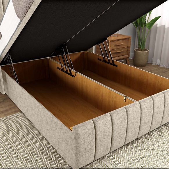 Cidra Wingback Ottoman Divan Bed