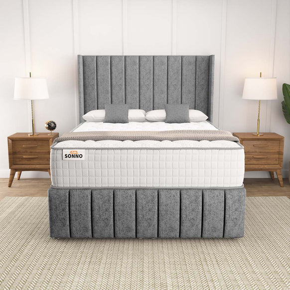 Cidra Wingback Ottoman Divan Bed
