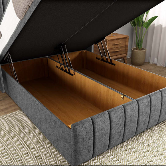 Cidra Wingback Ottoman Divan Bed