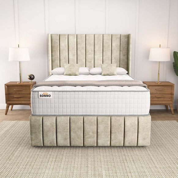 Cidra Wingback Ottoman Divan Bed