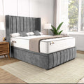 Cidra Wingback Ottoman Divan Bed