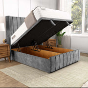 Cidra Wingback Ottoman Divan Bed