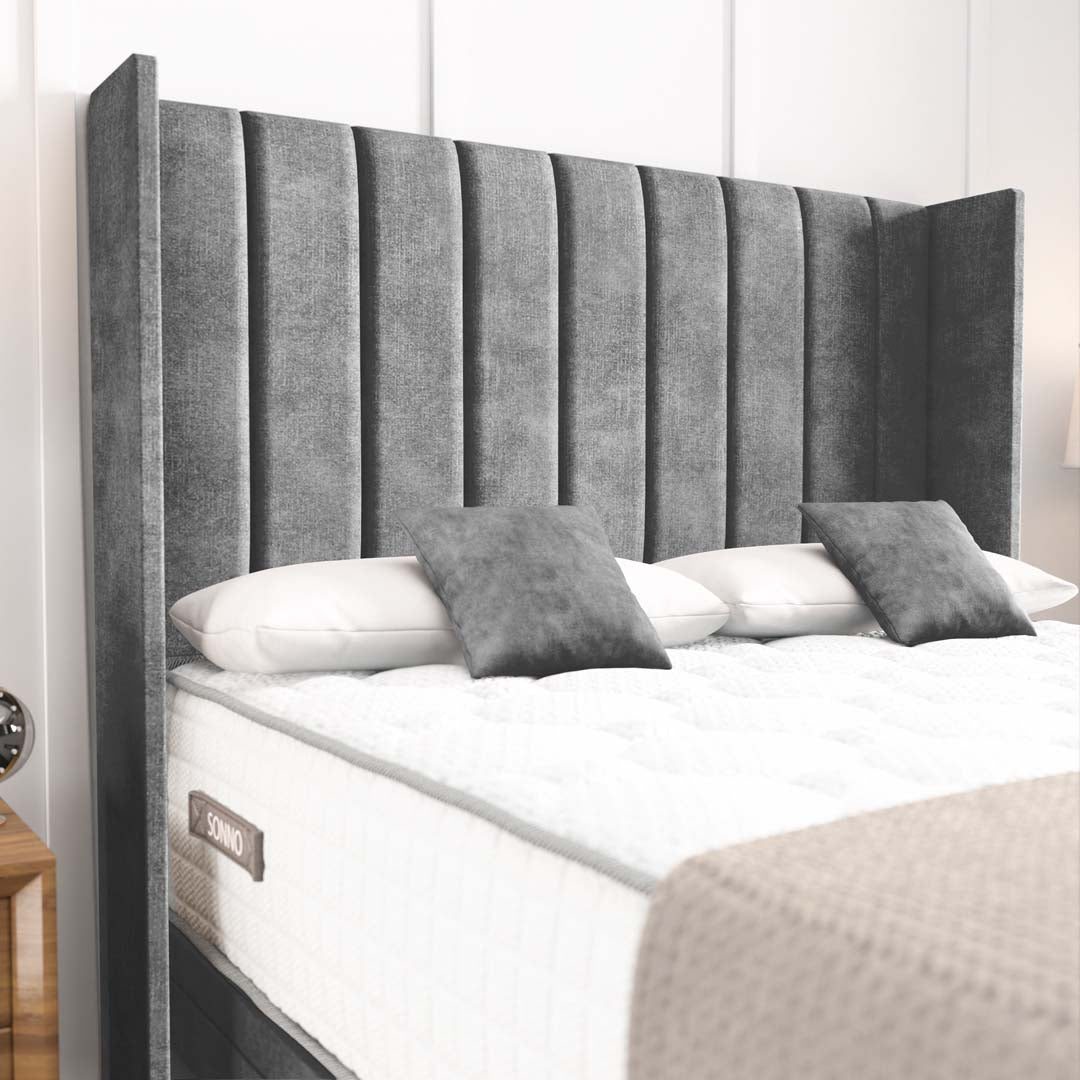 Cidra Wingback Ottoman Divan Bed