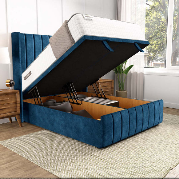 Cidra Wingback Ottoman Divan Bed