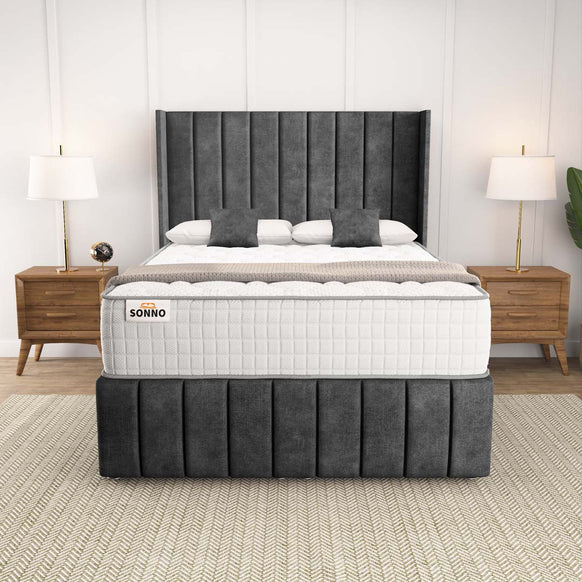 Cidra Wingback Ottoman Divan Bed