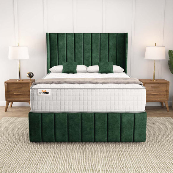 Cidra Wingback Ottoman Divan Bed